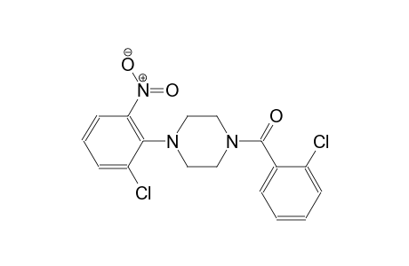 1-(2-Chlorobenzoyl)-4-(2-chloro-6-nitrophenyl)piperazine