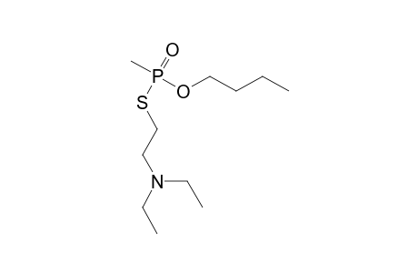 O-Butyl-S-(2-diethylaminoethyl)methylphosphonothiolate