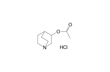 3-quinuclidinol, acetate (ester), hydrochloride