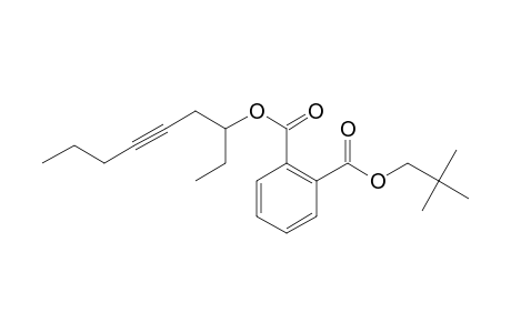 Phthalic acid, neopentyl non-5-yn-3-yl ester