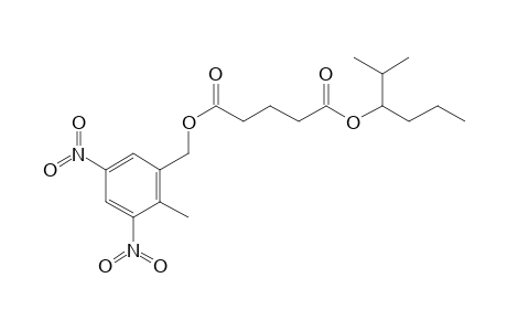 Glutaric acid, 3,5-dinitro-2-methylbenzyl 2-methylhex-3-yl ester