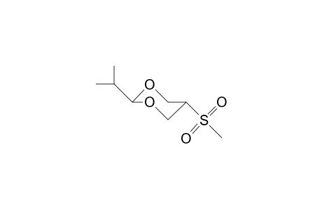 TRANS-2-ISOPROPYL-5-METHYLSULPHONYL-1,3-DIOXANE