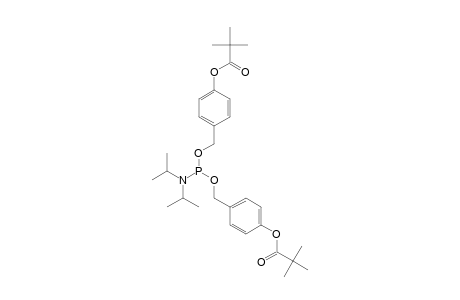 BIS-(4-PIVALOYLOXYBENZYL)-N,N-DIISOPROPYLPHOSPHORAMIDITE