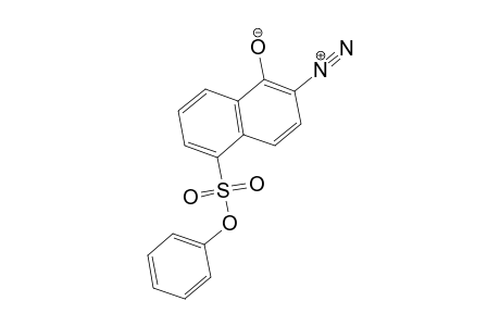 1-Naphthalenesulfonic acid, 6-diazo-5,6-dihydro-5-oxo-, phenyl ester