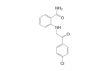 o-[(p-chlorophenacyl)amino]benzamide