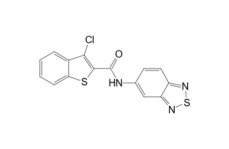 N-(2,1,3-Benzothiadiazol-5-yl)-3-chloro-2-thianaphthenecarboxamide