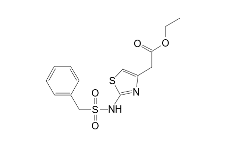 Ethyl {2-[(benzylsulfonyl)amino]-1,3-thiazol-4-yl}acetate