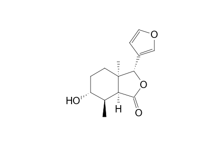 (-)-(6R)-6-hydroxy-7,7a-dihydroflaxinolone