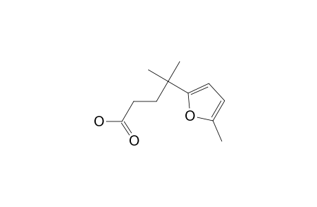 4-Methyl-4-(5-methyl-2-furyl)pentanoic acid