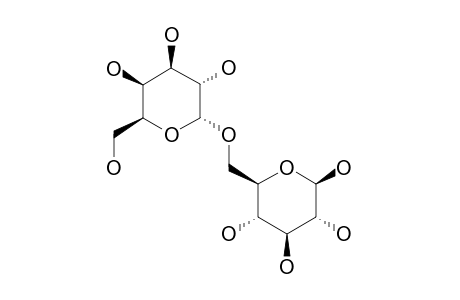 MELIBIOSE;O-ALPHA-D-GALACTOPYRANOSYL-(1->6)-O-BETA-D-GLUCOPYRANOSIDE