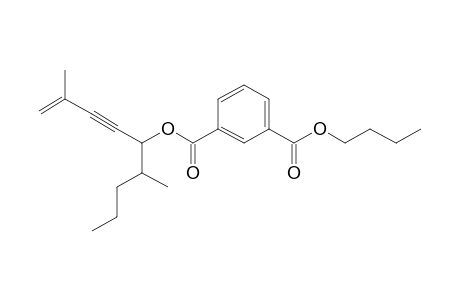 Isophthalic acid, butyl 2,6-dimethylnon-1-en-3-yn-5-yl ester