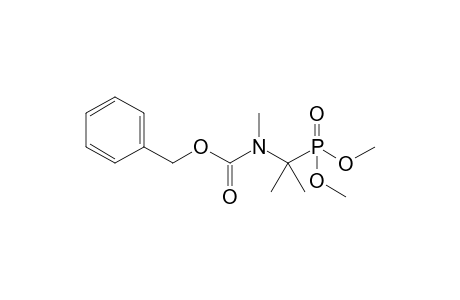 DIMETHYL_N-(BENZYLOXYCARBONYL)-N-METHYL-1-AMINO-1-METHYLETHYLPHOSPHONATE