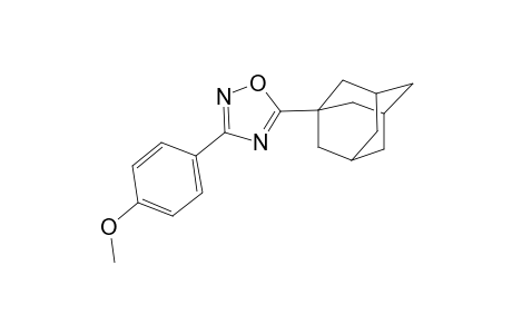 1,2,4-Oxadiazole, 3-(4-methoxyphenyl)-5-tricyclo[3.3.1.1~3,7~]dec-1-yl-