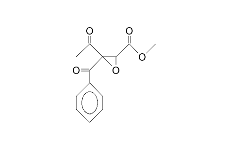 2-Acetyl-2-benzoyl-1-methoxycarbonyl-oxirane