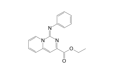 1-(Phenyl)imino-3-ethoxycarbonyl-1H-pyrido[1,2-c]pyrimidine
