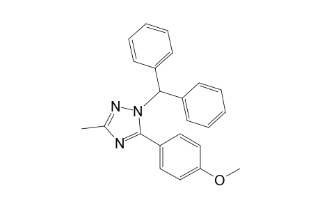 5-(4-METHOXYPHENYL)-1-BENZHYDRYL-3-METHYL-1H-1,2,4-TRIAZOLE