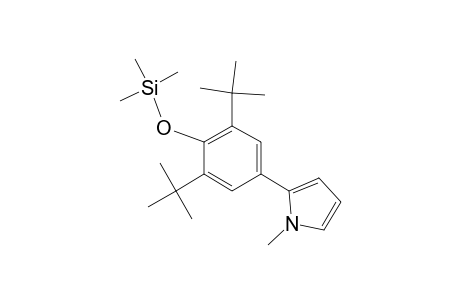 2-(3,5-DI-TERT.-BUTYL-4-(TRIMETHYLSILOXY)-PHENYL)-N-METHYLPYRROLE