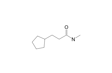 Propanamide, 3-cyclopentyl-N-methyl-