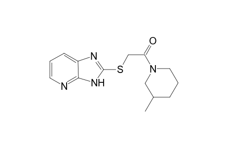 2-(3H-Imidazo[4,5-b]pyridin-2-ylsulfanyl)-1-(3-methyl-piperidin-1-yl)-ethanone