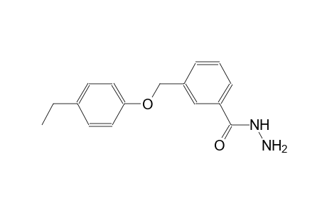 3-[(4-ethylphenoxy)methyl]benzohydrazide