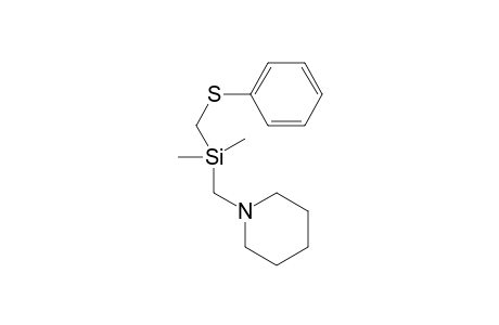 dimethyl-(phenylsulfanylmethyl)-(1-piperidylmethyl)silane