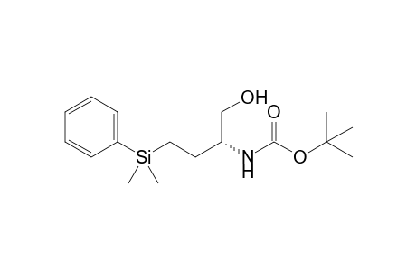 N-[(1R)-2-Hydroxy-1-(3-methyl-3-phenyl-3-silabutyl)ethyl](tert-butoxy)carboxamide