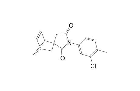 (2S)-1'-(3-chloro-4-methylphenyl)spiro[bicyclo[2.2.1]hept[5]ene-2,3'-pyrrolidine]-2',5'-dione