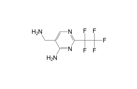 4-AMINO-5-(AMINOMETHYL)-2-(PENTAFLUOROETHYL)PYRIMIDINE
