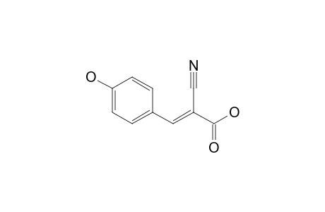 2-Propenoic acid, 2-cyano-3-(4-hydroxyphenyl)-