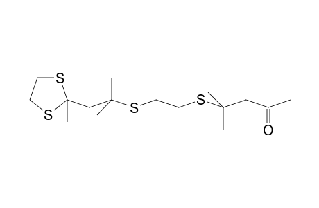 2-METHYL-2-(2,2,7,7-TETRAMETHYL-9-OXO-3,6-DITHIADECYL)-1,3-DITHIOLAN