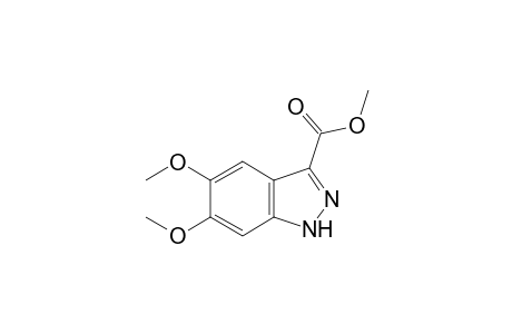 5,6-dimethoxy-1H-indazole-3-carboxylic acid, methyl ester