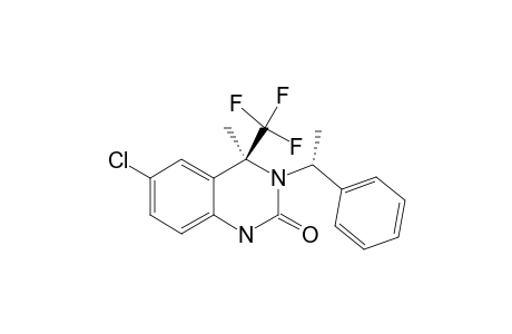 3-[(1R)-1-PHENYLETHYL]-6-CHLORO-4-METHYL-4-(TRIFLUOROMETHYL)-1,3,4-TRIHYDROQUINAZOLIN-2-ONE