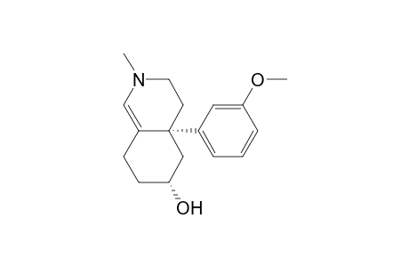 2-Methyl-4a.alpha.-(3-methoxyphenyl)-2,3,4,4a,5,6,7,8-octahydro-6.alpha.-isoquinolinol