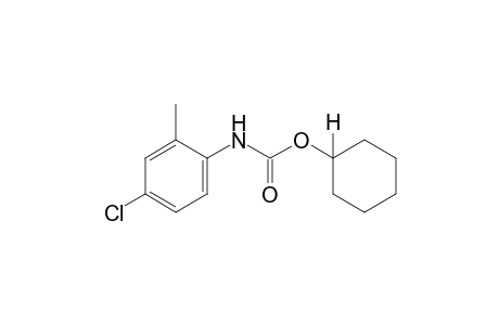4-chloro-2-methylcarbanilic acid, cyclohexyl ester