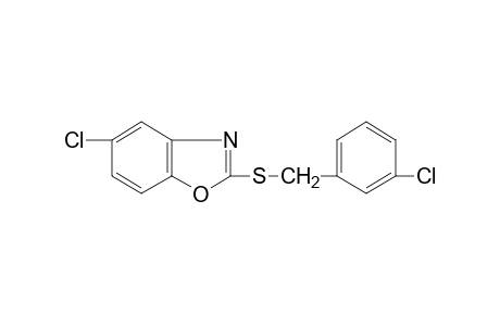 5-chloro-2-[(m-chlorobenzyl)thio]benzoxazole