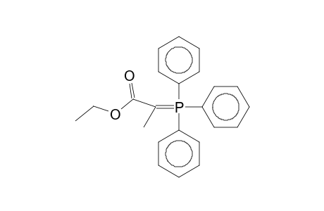 2-(triphenylphosphoranylidene)propionic acid, ethyl ester