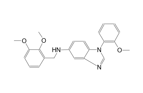 1H-benzimidazol-5-amine, N-[(2,3-dimethoxyphenyl)methyl]-1-(2-methoxyphenyl)-