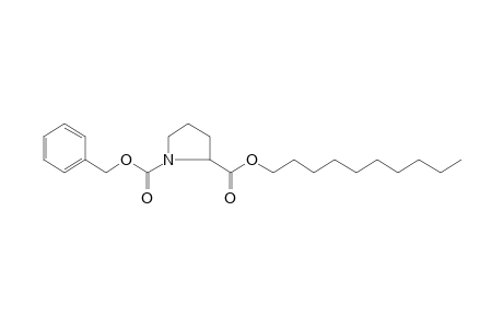 D-Proline, N-benzyloxycarbonyl-, decyl ester