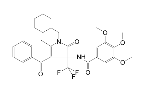 N-[4-benzoyl-1-(cyclohexylmethyl)-5-methyl-2-oxo-3-(trifluoromethyl)-2,3-dihydro-1H-pyrrol-3-yl]-3,4,5-trimethoxybenzamide