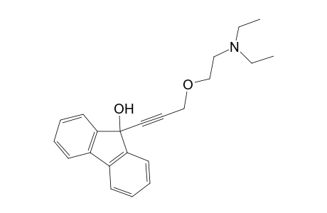 9-{3-[2-(Diethylamino)ethoxy]-1-propynyl}fluoren-9-ol