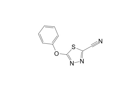 2-(Phenoxy)-1,3,4-thiadiazole-5-carbonitrile