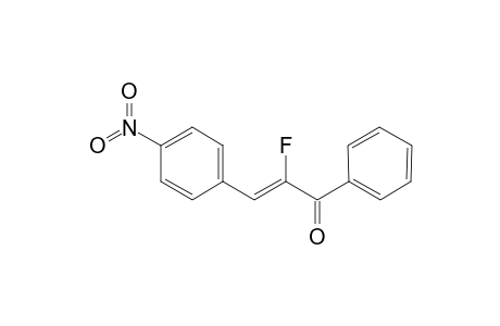 .alpha.-Fluoro-(p-nitro)chalcone