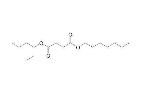 Succinic acid, heptyl 3-hexyl ester