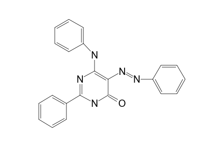 2-Phenyl-4-anilino-5-phenylazo-6[1H]-pyrimidinonef