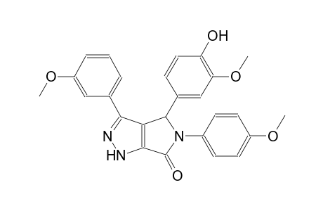 pyrrolo[3,4-c]pyrazol-6(1H)-one, 4,5-dihydro-4-(4-hydroxy-3-methoxyphenyl)-3-(3-methoxyphenyl)-5-(4-methoxyphenyl)-