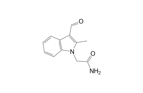 2-(3-Formyl-2-methyl-1H-indol-1-yl)acetamide