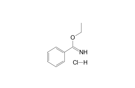 benzimidic acid, ethyl ester, hydrochloride