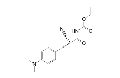 [alpha-CYANO-p-(DIMETHYLAMINO)CINNAMOYL]CARBAMIC ACID, ETHYL ESTER