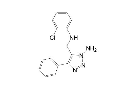 1-AMINO-5-(o-CHLORO-PHENYL)-AMINO-METHYL-4-PHENYL-1,2,3-TRIAZOLE