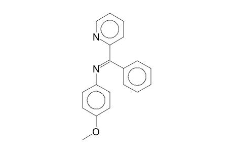 Benzenamine, 4-methoxy-N-(phenyl-2-pyridinylmethylene)-